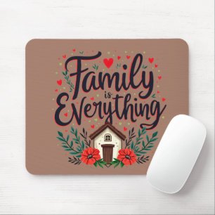 Tapis De Souris La Famille est Tout Cottagecore