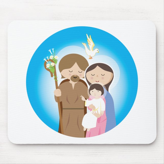 Tapis De Souris La famille sainte (Devant)