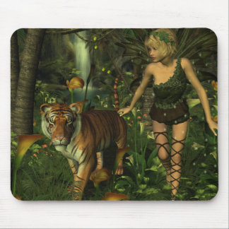 Tapis De Souris La fée et le tigre