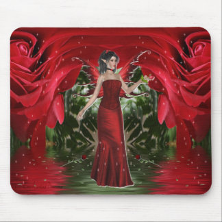 Tapis De Souris La fée Mousepad de rose