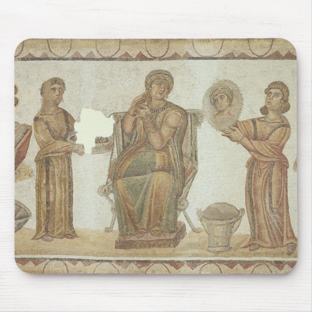 Tapis De Souris La femme de Sidi Ghrib à sa toilette (Devant)