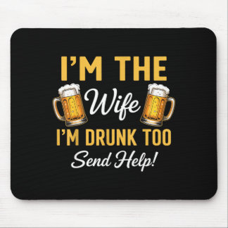 Tapis De Souris La femme fiançailles fiancé couple mari femme