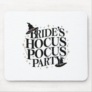 Tapis De Souris La fête de Hocus Pocus de la mariée enterrement de