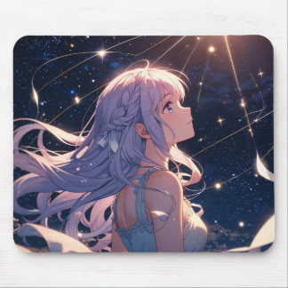 Tapis De Souris La fille blanche Mousepad