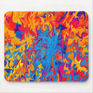 Tapis De Souris La flamme bleue...