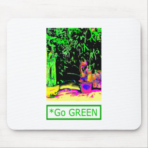 Tapis De Souris La fougère de Staghorn VONT jGibney de GREEN1a Le