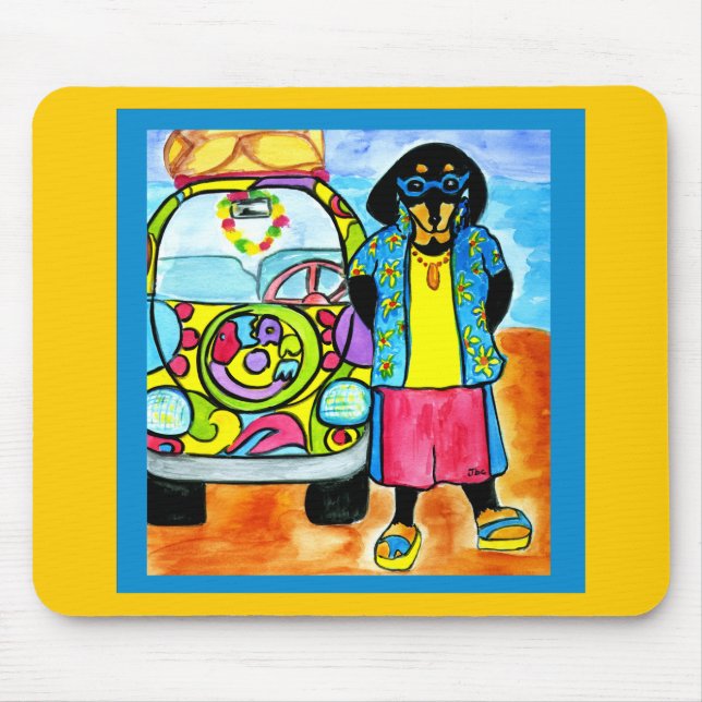 Tapis De Souris La fourgonnette de Surfer Joe (Devant)