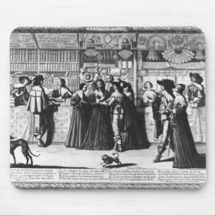 Tapis De Souris La galerie de palais, gravée par Le Blond