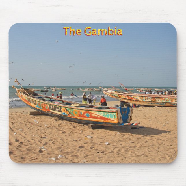 Tapis De Souris La Gambie (Devant)