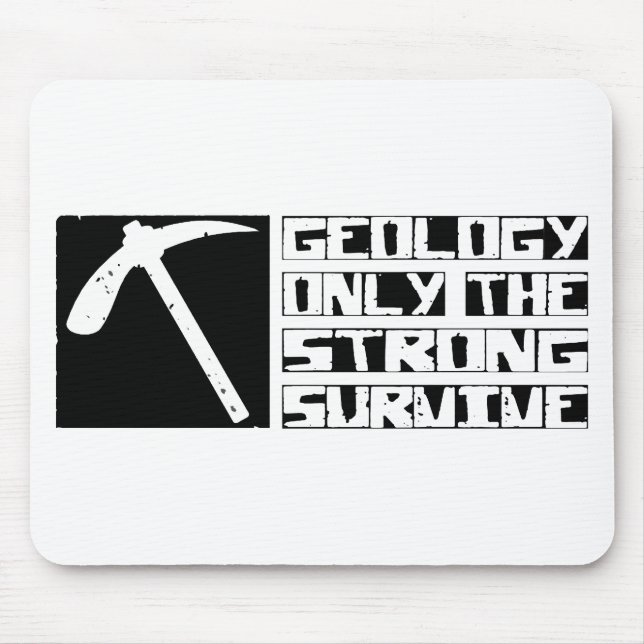 Tapis De Souris La géologie survivent (Devant)