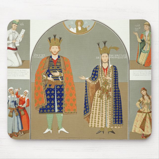 Tapis De Souris La Géorgie au siècle de XVth : Le Roi Alexandre I (Devant)