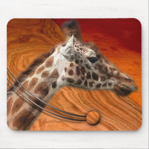 TAPIS DE SOURIS LA GIRAFE