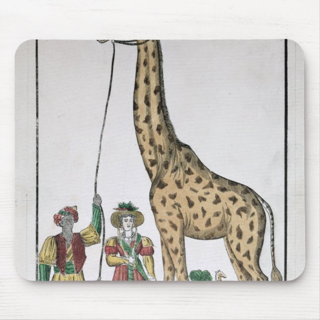 Tapis De Souris La girafe présente au roi de Pasha de (Devant)