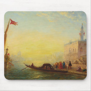 Tapis De Souris La Gondole, Quai Des Esclaves - Félix Ziem