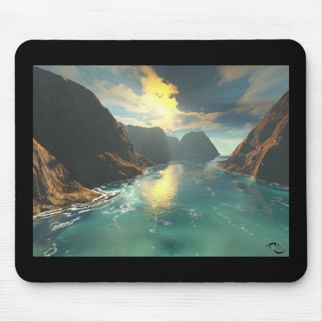 Tapis De Souris La gorge Mousepad (Devant)