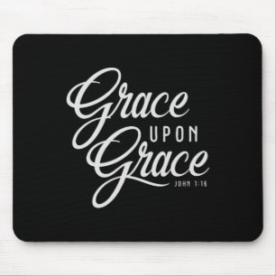Tapis De Souris La grâce sur la foi chrétienne La Bible Verse Cita
