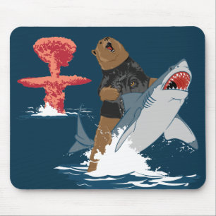 Tapis De Souris La Grande Évasion - cavalerie de requins-ours