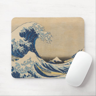 Tapis De Souris "La Grande Vague au large de Kanagawa" Art Mouse P