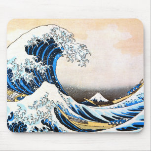Tapis De Souris La Grande Vague au large de Kanagawa, Hokusai