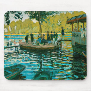 Tapis De Souris La Grenouillère - Claude Monet - 1869