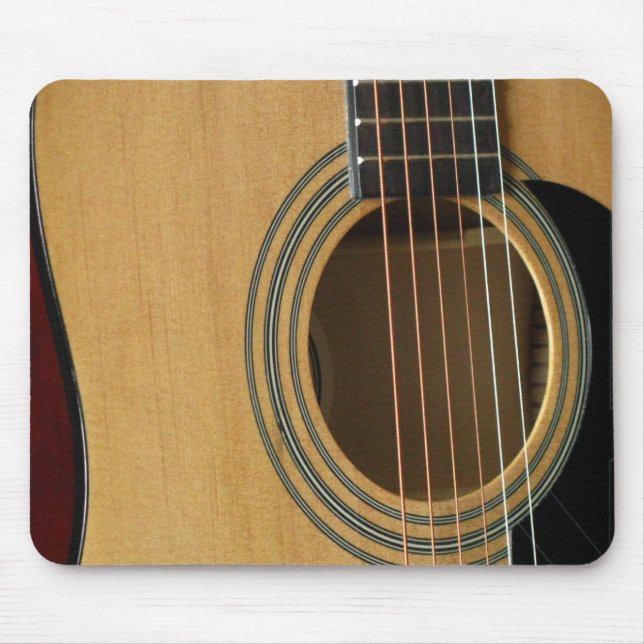 Tapis De Souris La guitare ficelle Mousepad (Devant)