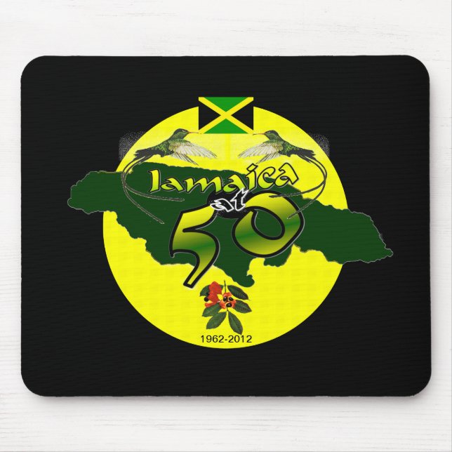 Tapis De Souris La Jamaïque à cinquante (Devant)