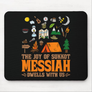 Tapis De Souris La Joie De Souccot Le Messie Demeure Avec Nous Ho
