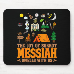 Tapis De Souris La Joie De Souccot Le Messie Demeure Avec Nous Jui