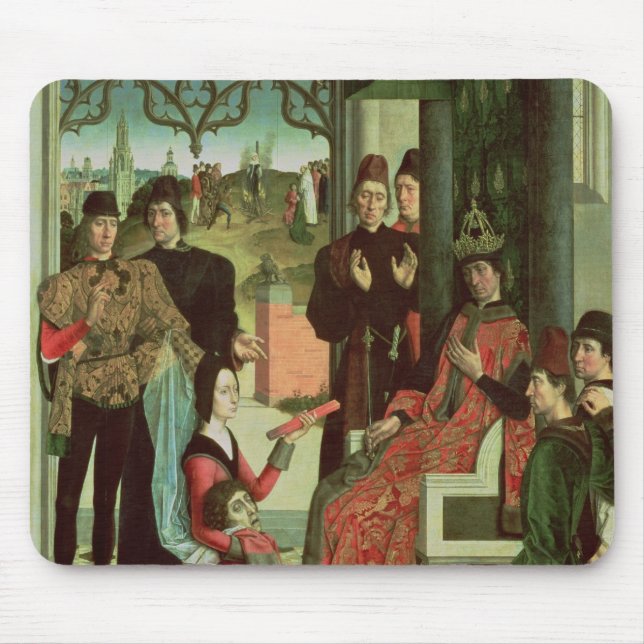 Tapis De Souris La justice de l'empereur Otto : Procès par le feu (Devant)