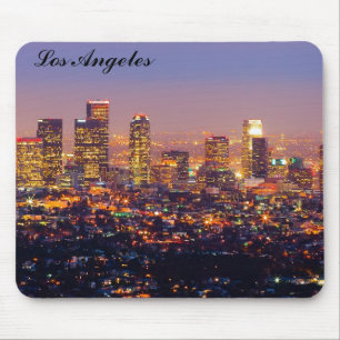 Tapis De Souris LA la nuit Mousepad