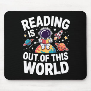 Tapis De Souris La lecture est hors de ce monde des livres drôles