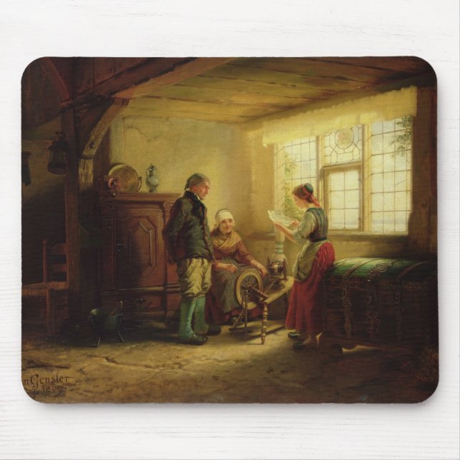Tapis De Souris La lettre, 1869 (Devant)