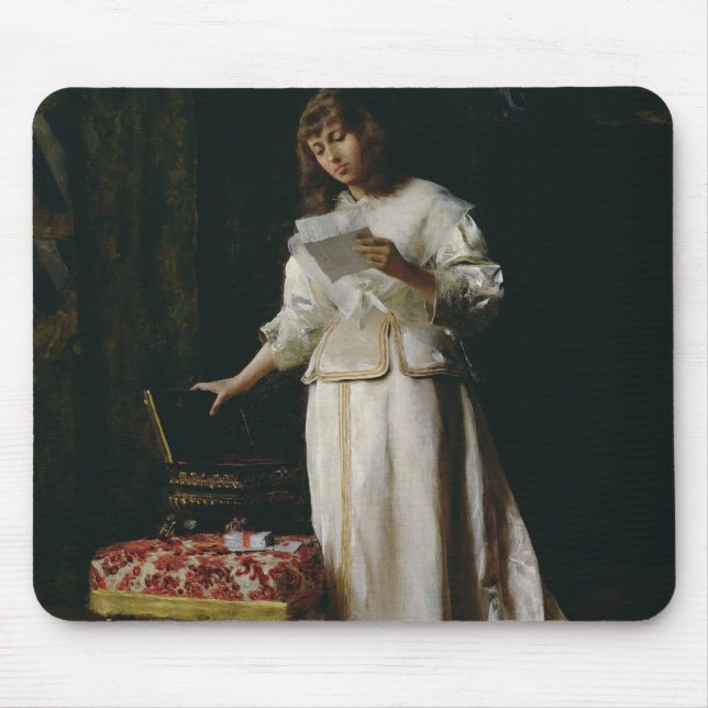 Tapis De Souris La lettre d'amour (Devant)