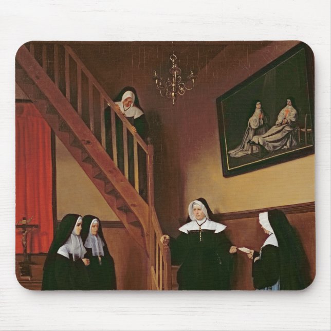 Tapis De Souris La lettre de recommandation, 1859 (Devant)