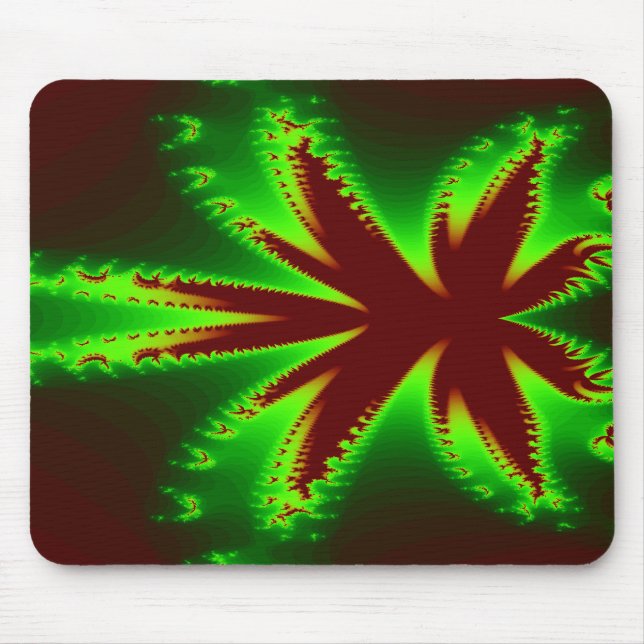 Tapis De Souris La libellule dans les flammes Mousepad (Devant)