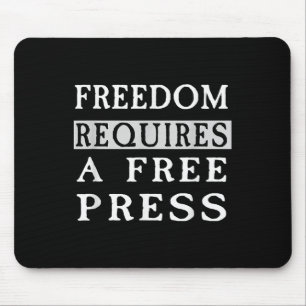Tapis De Souris La Liberté Nécessite Une Liberté Anti-Trump T-Shir