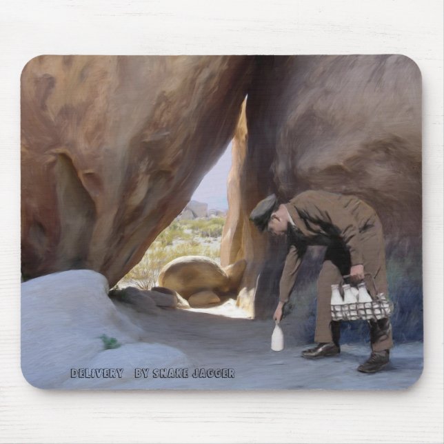 Tapis De Souris La livraison (Devant)