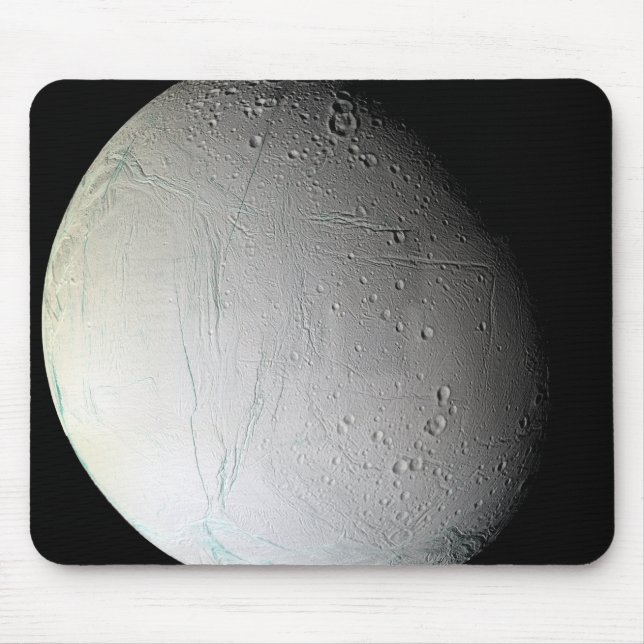 Tapis De Souris La lune de Saturne Encelade 3 (Devant)