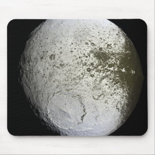 Tapis De Souris La lune de Saturne Iapetus 2