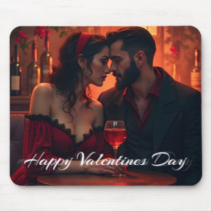 Tapis De Souris La magie de la Saint-Valentin avec une tendresse r