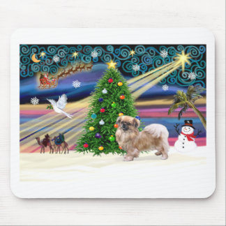 Tapis De Souris La magie de Noël-Espagnol tibétain