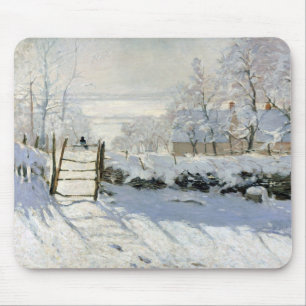 Tapis De Souris La Magpie, Monet