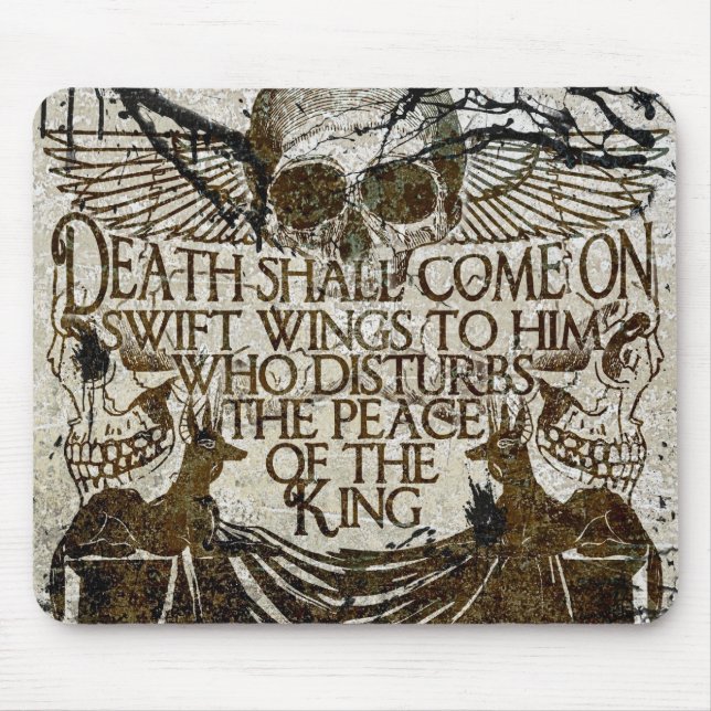 Tapis De Souris La malédiction du pharaon (Devant)