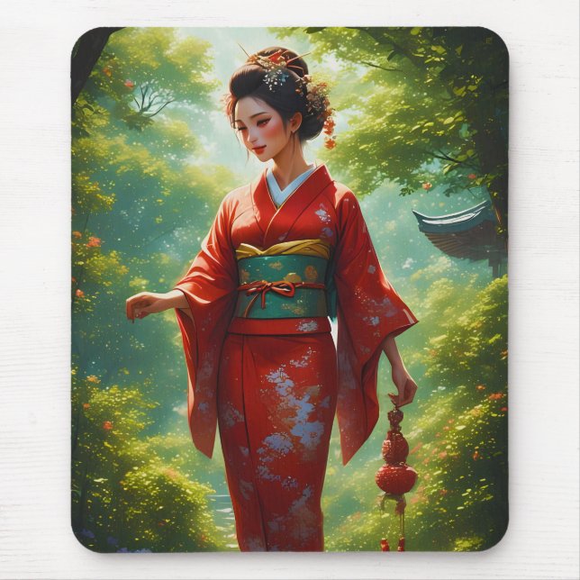 Tapis De Souris La marche du kimono (Devant)