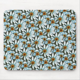 Tapis De Souris La "marguerite #1" a couvert de tuiles le motif