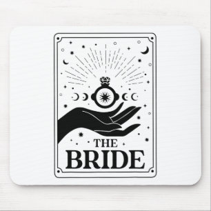 Tapis De Souris La mariée future Mme Tarot Gothique Mariage Party 