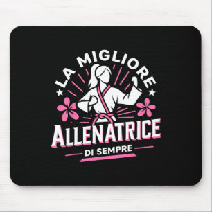 Tapis De Souris La Meilleure Entraîneuse Idée Cadeau Maîtresse Kar