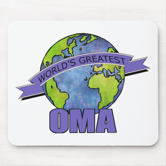 Tapis De Souris La meilleure Oma du monde (Devant)