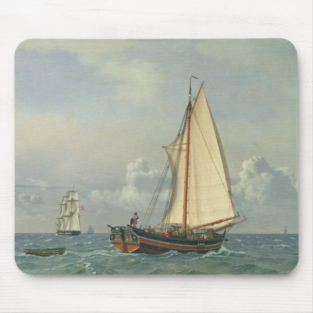 Tapis De Souris La mer, 1831 (Devant)