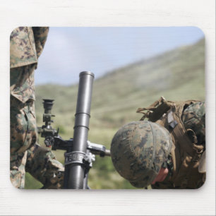 Tapis De Souris La méthode de tir direct des mortiers